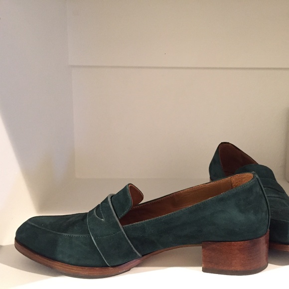 Thelma Shoes - Thelma Loafer in Forest